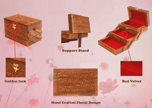 Wooden Jewelry Box